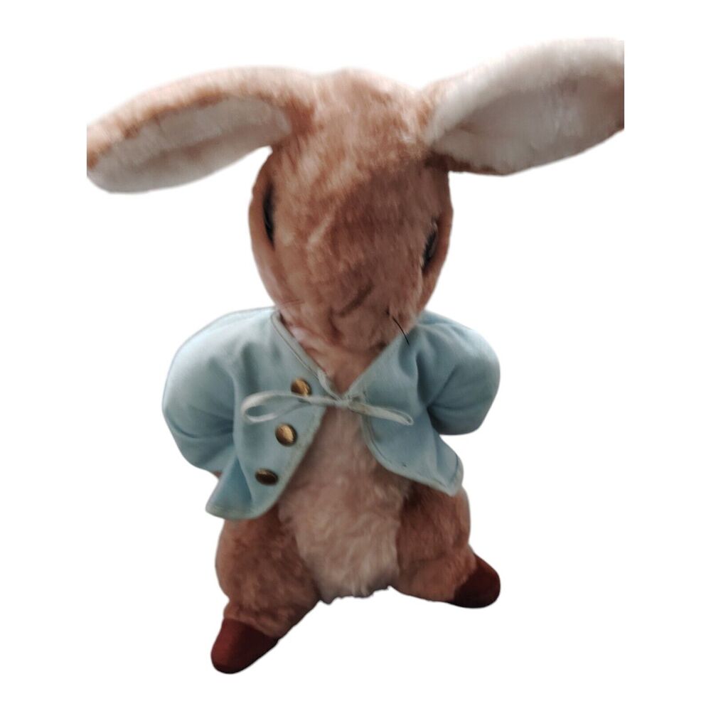 Peter Rabbit Beatrix Potter Vintage 1970's Eden Toys Stuffed Plush
